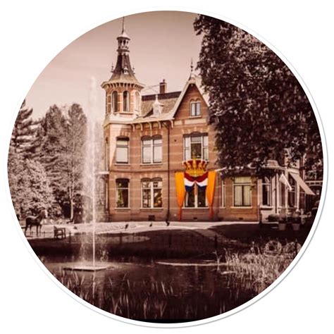 Foto van de beboste omgeving rondom Huize Dahme in Lochem