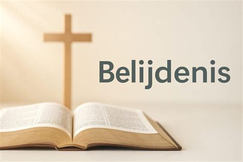 Een schema dat de relatie tussen doop, catechisatie en belijdenis toont.