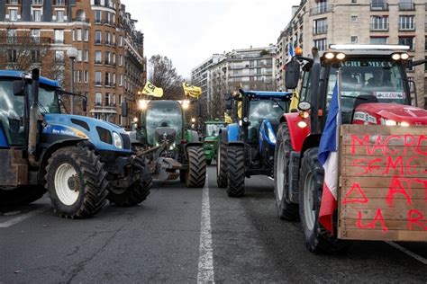 Boerenprotest met tractoren