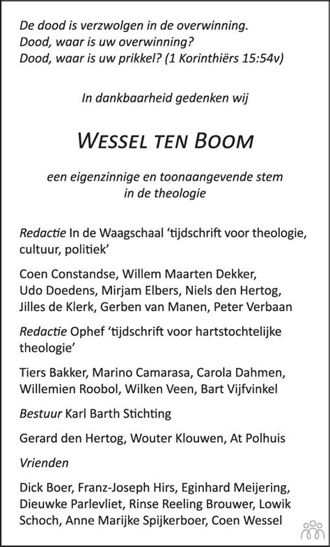 Foto van Wessel ten Boom