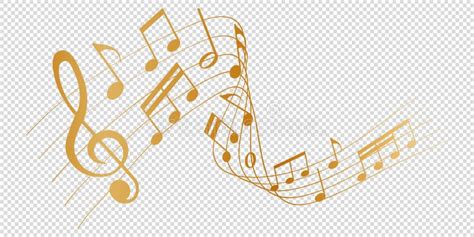 illustratie van muzikale noten of een kerkorgel