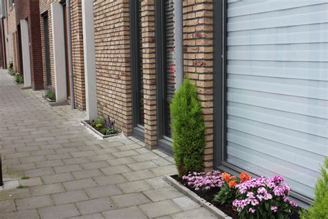 Foto van buurtinitiatief, zoals een geveltuintje of een schone straat