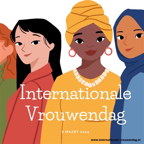 Infographic die de verschillende thema's van Internationale Vrouwendag en de betrokken organisaties visualiseert.