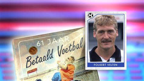 Folkert Velten in actie als spits