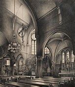 Foto van de H. Joannes de Dooperkerk in Pijnacker, circa 1905