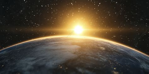 Symbolische weergave van een zon die opkomt uit de nacht