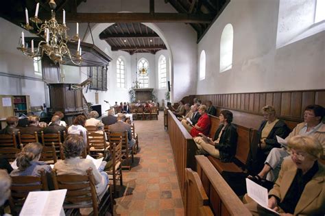 Interieur van de kerk na de restauratie van 1971