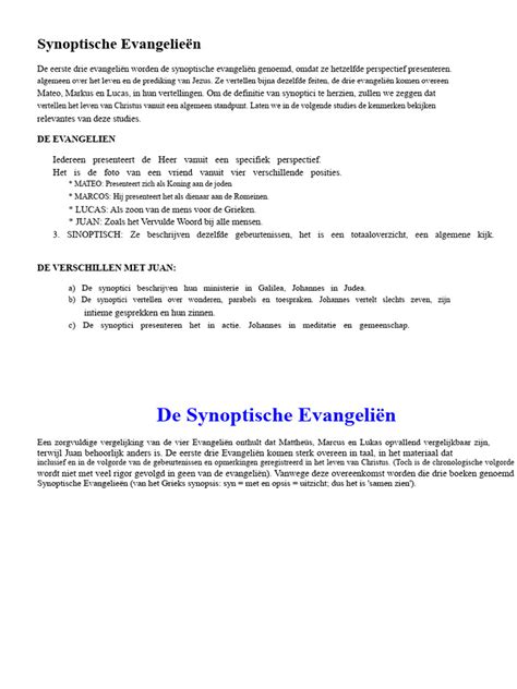 Diagram dat de verschillende theorieën over de relatie tussen de synoptische evangeliën weergeeft (bijv. tweebronnenhypothese, Griesbach-theorie).