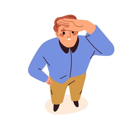 Illustratie van een persoon die naar de hemel kijkt met een blik van hoop