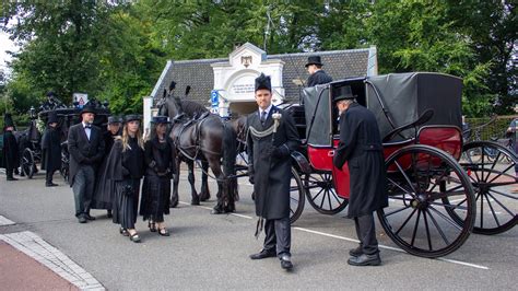 Historische rouwstoet in Zeist