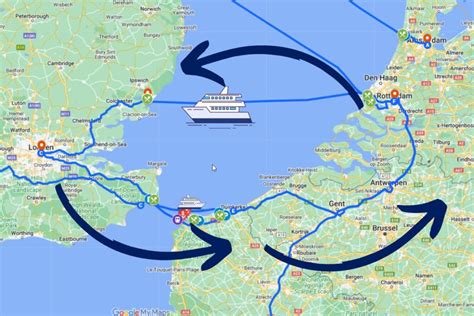 Kaart met de route van de pelgrimage of een foto van het Ludgerpad.