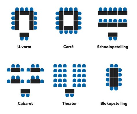 Theateropstelling met bank en desk