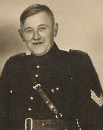 Foto van Arjen van der Hauw, hoofdagent van politie tijdens de oorlogsjaren