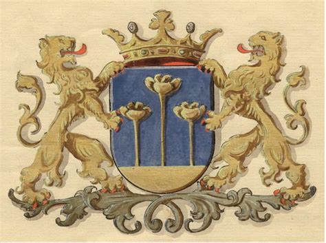 Illustratie van het Edese gemeentewapen.