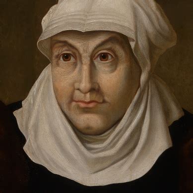 Portret van Juliana van Stolberg.