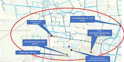 Overzichtskaart van het Rijnmond-gebied met de locaties van de samenwerkende kerken.