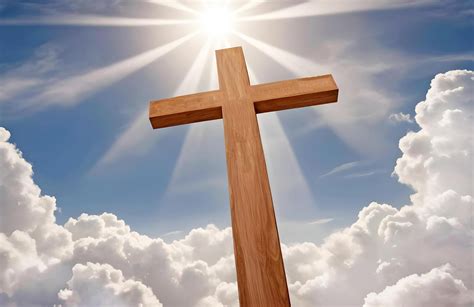 Een allegorische weergave van het kruis van Christus als symbool van kracht en wijsheid