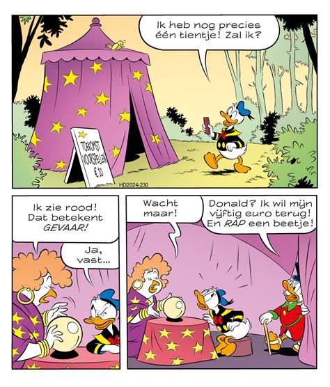 Collage van afbeeldingen uit de strip, met scènes van Luthers leven en interacties met andere historische figuren.