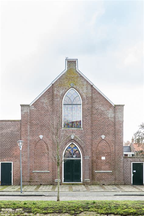 Overzicht van de locatie van de kerk in Den Helder