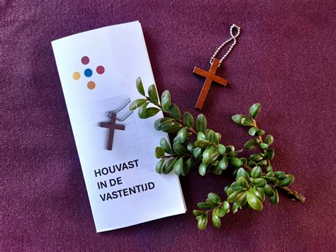 Illustratie van de vastentijd met symbolische elementen