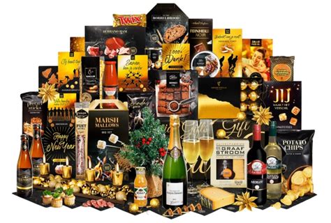 Voorbeelden van diverse kerstpakketten met verschillende thema's