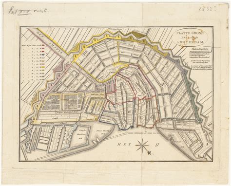 Plattegrond van Garderen met aanduiding van de Dorpskerk en kerkelijk centrum De Rank