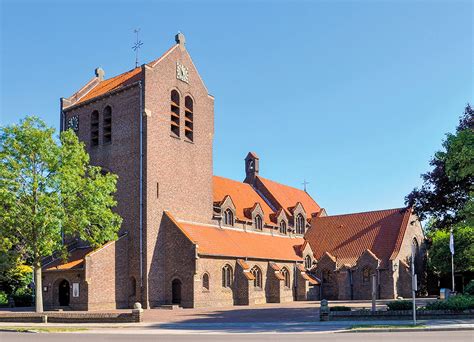 Architectonische tekening van de R.K. kerk O.L. Vrouwe van Zeven Smarten