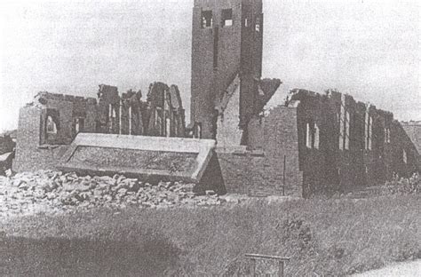 Foto van de tweede gereformeerde kerk in Bontebrug, gebouwd in 1932