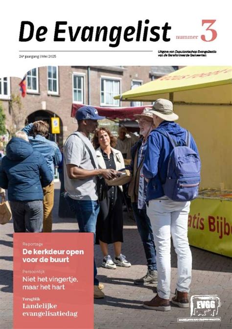 Infographic over de structuur van evangelisatiewerk binnen de EVGG