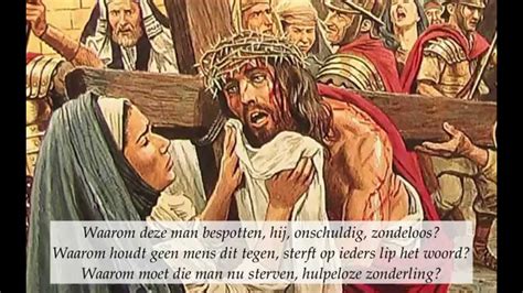 Illustratie van een kruisweg of een kerkinterieur tijdens Goede Vrijdag