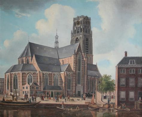 Exterieur van de Grote of St.-Laurenskerk