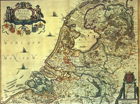 cartografie van de Nederlanden in de 17e eeuw