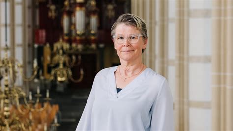Ds. Trijnie Bouw, nieuwe preses van de synode van de Protestantse Kerk in Nederland