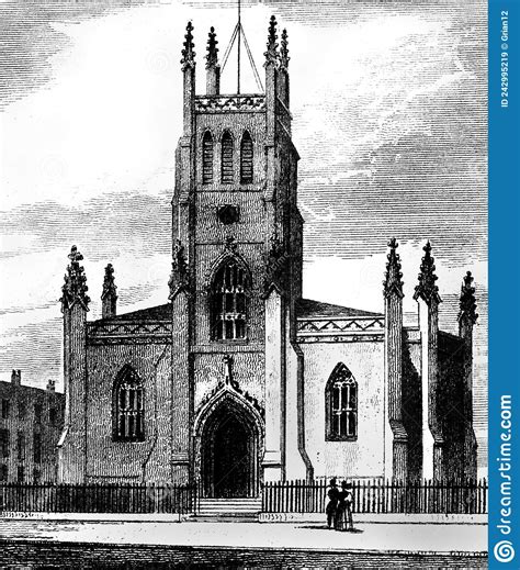 Illustratie van een kerkgebouw in Hemelum met historische architectuur.