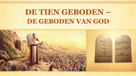 illustratie van de tien geboden als een spiegel die de zonde blootlegt