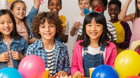 Kinderen die deelnemen aan een kindernevendienst