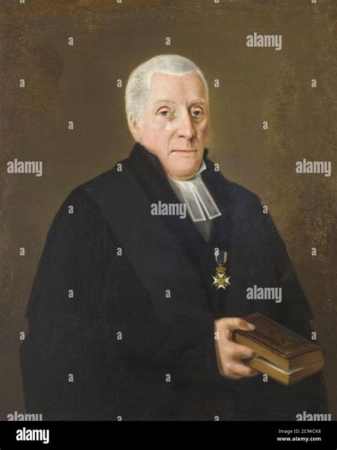 Portret van ds. A. Bac