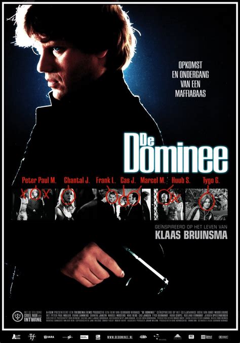 Poster van de film De Dominee met de hoofdrolspelers