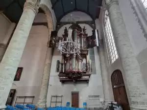 Foto van het hoofdorgel in de Jachin en Boaz kerk