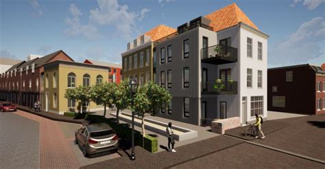 Impressie van de getransformeerde rooms-katholieke kerk tot appartementencomplex