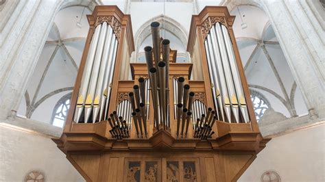 Het historische orgel van de Grote Kerk in Vollenhove