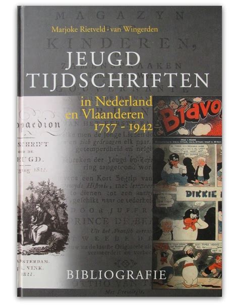 Collage van covers van vroege Nederlandse jeugdtijdschriften