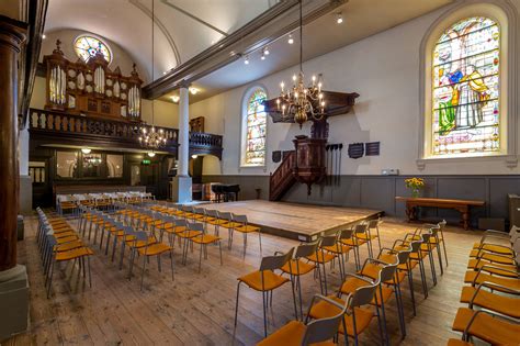 Artistieke impressie van de verborgen Lutherse Kerk in Groningen, met nadruk op de schuilkerk façade.
