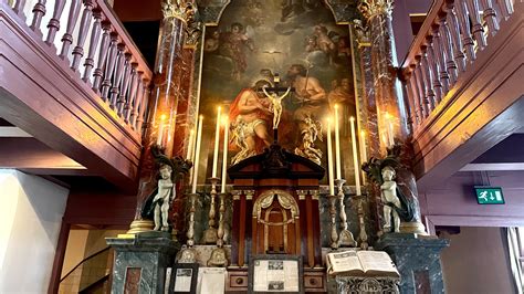 Interieur van Ons' Lieve Heer op Solder met de schuilkerk