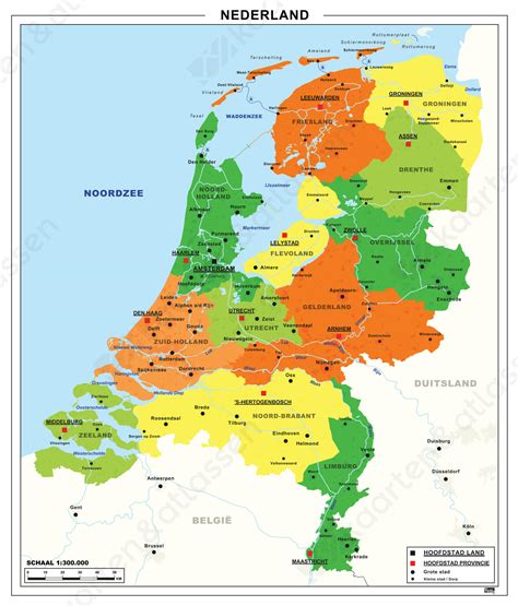 Kaart van Nederland met locaties waar recente demonstraties plaatsvonden