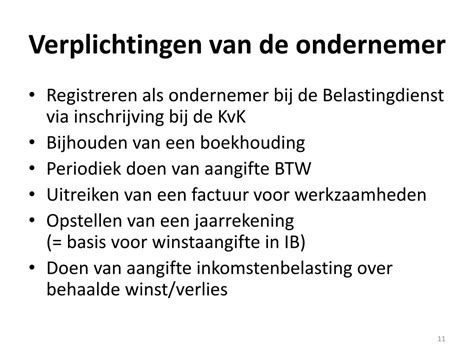 Schema van de fiscale verplichtingen van een predikant als pseudo-ondernemer.