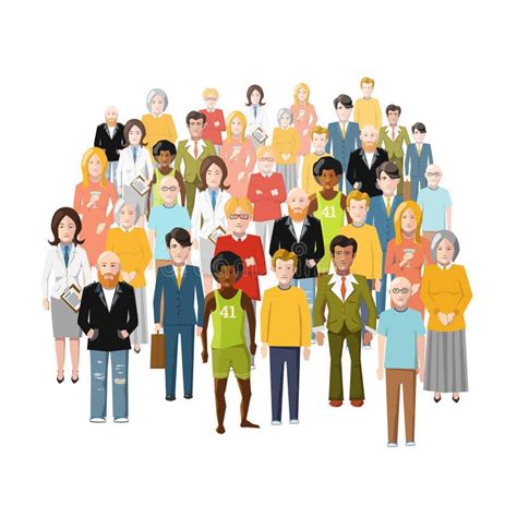 Illustratie van diverse gemeenteleden, jong en oud, met verschillende achtergronden.