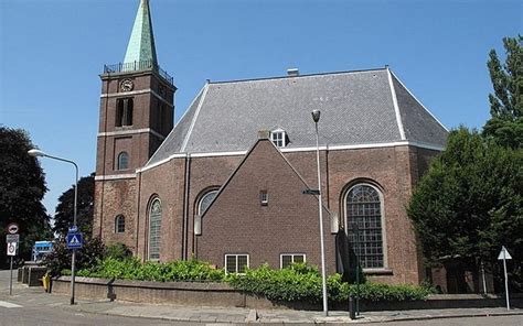 Foto van de bevestigingsdienst van ds. S.J. Verheij.