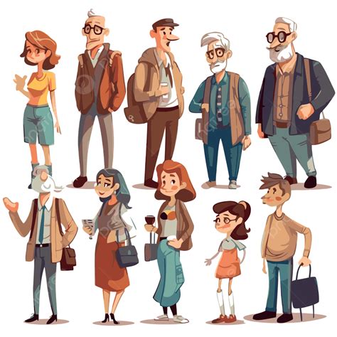 Verschillende leeftijdsgroepen in de kerkdienst