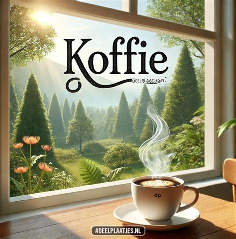 Foto van een ontmoetingsmorgen met koffie